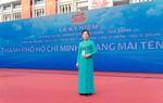 Chủ tịch Hội LHPN Việt Nam Lê Thị Thủy tham dự Lễ kỷ niệm 50 năm thành phố mang tên Bác
