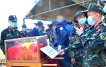 Quy tập hài cốt liệt sĩ Nguyễn Thị Út sau nhiều ngày tìm kiếm, khai quật