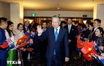 Tổng Bí thư, Chủ tịch nước Tô Lâm đến thủ đô Canberra, tiếp tục chuyến thăm cấp Nhà nước Australia