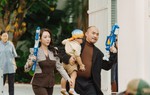 Vợ chồng Thu Trang - Tiến Luật “giả nghèo” để nuôi dạy con