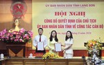 Lạng Sơn: Sở Nội vụ có tân Giám đốc, Phó Giám đốc