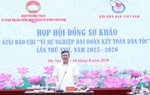 Họp hội đồng sơ khảo Giải Báo chí “Vì sự nghiệp Đại đoàn kết toàn dân tộc” lần thứ XVII