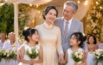 Cháu ngoại vui đám cưới bà