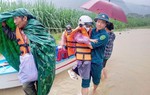 Bộ Chỉ huy Quân sự tỉnh Cao Bằng tập trung lực lượng khắc phục hậu quả mưa bão