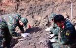 Sau 2 tháng, đã quy tập 455 bộ hài cốt liệt sĩ tại Công viên Lê Thị Riêng