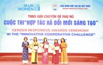 Vinh danh các Hợp tác xã đổi mới sáng tạo, có phụ nữ tham gia lãnh đạo, quản lý 