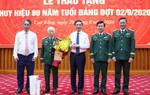 Đại tướng Phan Văn Giang dự Lễ trao tặng Huy hiệu 80 năm tuổi Đảng tại Cao Bằng