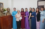 Hội LHPN TPHCM dâng hương, dâng hoa tưởng niệm đồng chí Nguyễn Thị Minh Khai