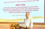 Hội nghị tổng kết công tác tổng kiểm kê tài sản công Cơ quan Ủy ban Trung ương MTTQ Việt Nam