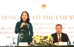 Phó Chủ tịch nước tiếp xúc song phương, gặp gỡ cộng đồng người Việt ở Bishkek