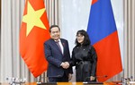 Chủ tịch Quốc hội Trần Thanh Mẫn tiếp Nhóm Nghị sỹ hữu nghị Mông Cổ-Việt Nam