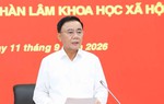 Thường trực Ban Bí thư Trần Cẩm Tú làm việc với Đảng ủy Viện Hàn lâm Khoa học xã hội Việt Nam