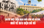 Trước phương án diện mạo mới của hồ Gươm, nhớ về Bưu điện Bờ Hồ