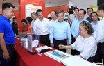 Chủ tịch UBND Hà Nội kiểm tra việc lấy ý kiến Quy hoạch sông Hồng và hồ Gươm
