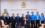 Công đoàn Hà Nội - Viêng Chăn tăng cường hợp tác chăm lo người lao động