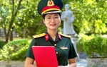 Nữ bác sĩ trẻ và hành trang tự hào từ mái trường Học viện Quân y