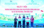 Ngày hội "Thương nhân đồng hành cùng phụ nữ biên cương" ở Đồng Tháp