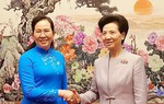 Việt Nam - Trung Quốc: 5 trọng tâm thúc đẩy hợp tác, hỗ trợ phụ nữ phát triển
