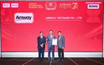 Amway Việt Nam được vinh danh Top 5 Doanh nghiệp tiêu biểu ASEAN và Top 5 Thương hiệu/sản phẩm nổi tiếng ASEAN