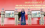 Hơn 200 chiến sĩ mũ nồi xanh Việt Nam lên đường làm nhiệm vụ Gìn giữ hòa bình
