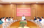 Thường trực Ban Bí thư Trần Cẩm Tú chủ trì Phiên họp Thường trực Ban Chỉ đạo Trung ương về phát triển văn hóa