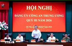 Tổng Bí thư, Chủ tịch nước Tô Lâm dự Hội nghị Đảng ủy Công an Trung ương