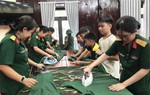 Phụ nữ Trường thiếu sinh quân miền Trung "Đồng hành cùng em đến trường"