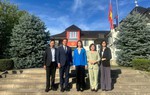 Đoàn công tác Hội LHPN Việt Nam và TYM thăm Phái đoàn Thường trực Việt Nam tại Geneva
