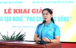 Mở lớp dạy nghề tạo bệ đỡ giúp phụ nữ khó khăn khởi nghiệp