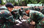 Phát hiện rãnh mộ số 2 tại khu A Công viên Lê Thị Riêng