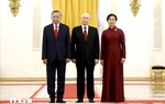 Tổng thống Nga Vladimir Putin chủ trì Lễ đón Tổng Bí thư, Chủ tịch nước Tô Lâm và Phu nhân