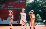 Ngắm dàn hotboy nhí mặc áo dài, đội mũ bảo hiểm tại Ngày hội Mottainai