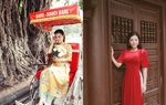 Diễn viên Thanh Hương dịu dàng, thả dáng xuống phố