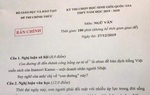 Câu chuyện "thành công" và "tử tế" vào đề thi học sinh giỏi văn quốc gia