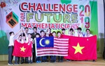 Học sinh Việt Nam đoạt 10 huy chương vàng cuộc thi "Thử thách nhà Toán học tương lai"