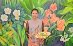 Họa sĩ Nguyễn Thu Thủy “dựng” ngôi nhà nghệ thuật bên hồ Tây