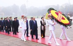 Lãnh đạo Đảng, Nhà nước vào Lăng viếng Chủ tịch Hồ Chí Minh