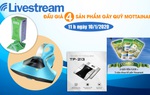 11h00 ngày 10/1: Livestream đấu giá 4 sản phẩm hấp dẫn gây quỹ Mottainai