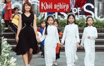 NTK Minh Phương: Chọn lối đi mới từ áo dài trẻ em
