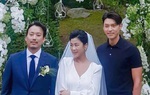 Đi đám cưới bạn thân, Hyun Bin "đánh cắp" sự chú ý vì nổi hơn cả cô dâu chú rể