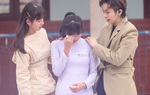 Gil Lê, Khả Ngân rớt nước mắt trước câu chuyện bố đi tù, mẹ mất của nữ sinh lớp 11