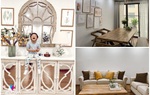 Mẹ Hà Nội tự thiết kế nhà chung cư, ai vào cũng thích thú vì ngỡ như ở trời Âu