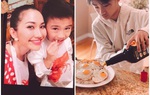 Sau 5 năm theo mẹ sang Mỹ sống cùng cha dượng, con trai Kim Hiền giờ lớn bổng, đẹp trai