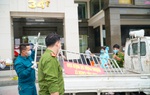 Hà Nội: Dỡ phong tỏa tòa nhà 34T Hoàng Đạo Thúy sau khi tiến hành phun khử khuẩn