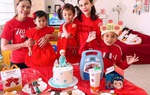 Thanh Thảo tổ chức sinh nhật cho cháu gái, lần hiếm hoi 3 mẹ con Thụy Anh cùng xuất hiện