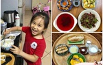 Con gái 6 tuổi tự vào bếp nấu ăn, pha nước gừng cho mẹ mỗi ngày, ai cũng trầm trồ