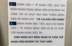 BV Phụ sản Hà Nội: Bác sĩ nhận phong bì sẽ bị chụp ảnh dán tường kèm dòng chữ "kẻ lừa đảo siêu hạng"