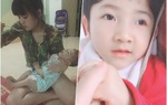 Hình ảnh trắng trẻo, bụ bẫm của bé gái Lào Cai sau 4 năm được mẹ 9X xinh đẹp nuôi