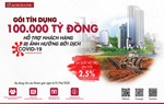 Agribank tiếp tục giảm lãi suất đối với gói tín dụng 100.000 tỷ đồng hỗ trợ khách hàng bị ảnh hưởng dịch Covid-19