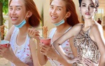 Chị đại khu cách ly Võ Hoàng Yến không ngại khoe mặt mộc, tóc xõa trong ngày cuối ở trại